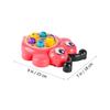 FELTECHELECTR Game for Boys Girls Interactive Pounding Toy Novel Mole Attack Safe Boys and Girls Hammering Toy Cognitive Plaything view 2