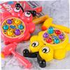 FELTECHELECTR Game for Boys Girls Interactive Pounding Toy Novel Mole Attack Safe Boys and Girls Hammering Toy Cognitive Plaything view 4
