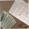 ARTIBETTER 10 Sheet Coin Collection Page Pockets Plastic Coin Holders for Collectors view 2