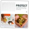 ARTIBETTER 10 Sheet Coin Collection Page Pockets Plastic Coin Holders for Collectors view 4