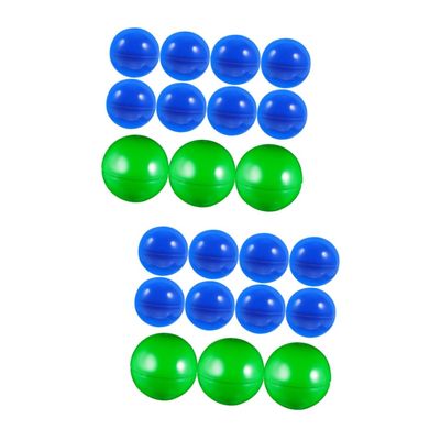 Toddmomy 50pcs Lottery Balls Openable Raffle Balls for Parties Bright Colors for Home Games Events