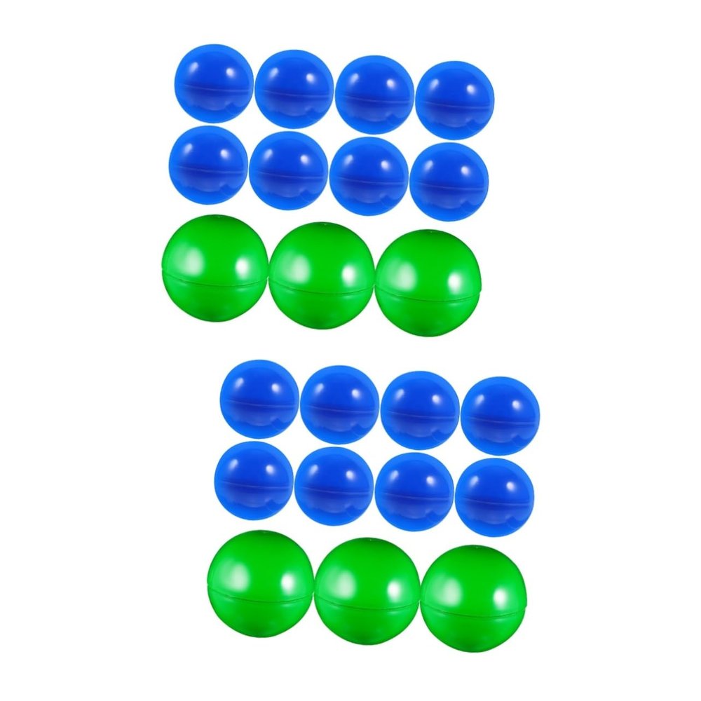 Toddmomy 50pcs Lottery Balls Openable Raffle Balls for Parties Bright Colors for Home Games Events