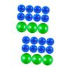 Toddmomy 50pcs Lottery Balls Openable Raffle Balls for Parties Bright Colors for Home Games Events view 1