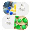 Toddmomy 50pcs Lottery Balls Openable Raffle Balls for Parties Bright Colors for Home Games Events view 3