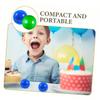 Toddmomy 50pcs Lottery Balls Openable Raffle Balls for Parties Bright Colors for Home Games Events view 4