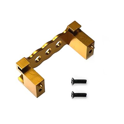 for Wltoys 144001 124016 17 18 124019 Steering Gear Fixed Base Steering Gear for Seat Press Spare RC Car Upgrade Accessories Parts RC Car Upgrade Part(Yellow)