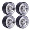 BOQEXSS for Axial for SCX10 for Wraith D90 for Capra for TRX4 VS4-10 for LCG 1/10 4pcs CNC Aluminum 1.9'' Wheel Hub Rim RC Car for Chassis Tires RC Car Parts view 1