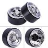 BOQEXSS for Axial for SCX10 for Wraith D90 for Capra for TRX4 VS4-10 for LCG 1/10 4pcs CNC Aluminum 1.9'' Wheel Hub Rim RC Car for Chassis Tires RC Car Parts view 2