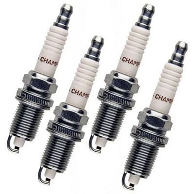 YOKAMU 4 Pack Replacement RC12LC4 Spark Plug for Champion Models (14mm Thread x 19mm Reach)