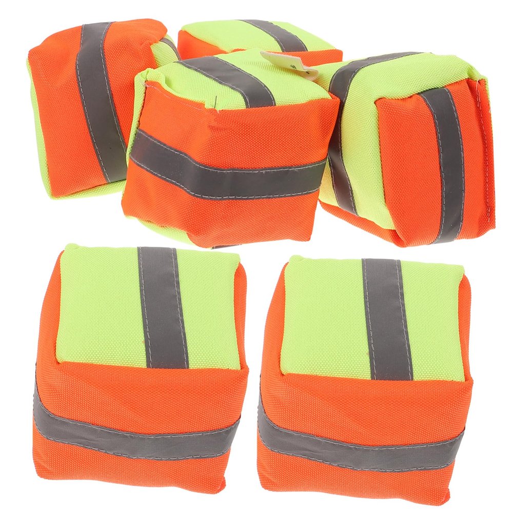 TOYANDONA 6pcs Bean Bags for Toss Game Thick Canvas and Rice Filling for Boy Girl Outdoor Activities Hand-Eye Coordination Development