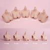 1/6 Scale Female Chest Replacement Part Prop for 12-inches Action Figure Body, 1/6 Scale Female Action Figure Large Bust Decor Accessory (Light Suntan - E Cup) view 3
