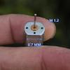 KOKYLEZN Mute 12mm N20 Electronic Starter DC 3V-6V 3.7V 5V High Speed 12000-24000RPM Precious Metal Brush RC Electronic Starter view 3