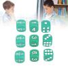 30pcs 16 mm Standard 6-Side Dice Set Plastic with Storage Bag, Impact Proof for Home Party Collecting Educational Math Cubes view 3