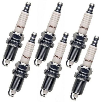 YOKAMU 6 Pack Replacement RC12LC4 Spark Plug for Champion Models (14mm Thread x 19mm Reach)