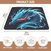 Flradish Dragon Baby Play Mat, Waterproof & Non-Slip Playpen Mat 50" X 50" Soft Foldable Crawling Mat Playing for Infants and Toddlers view 3