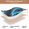 Flradish Dragon Baby Play Mat, Waterproof & Non-Slip Playpen Mat 50" X 50" Soft Foldable Crawling Mat Playing for Infants and Toddlers view 4