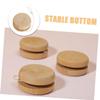 Kisangel 20pcs Plain Unisex Wooden Yo-yo for Boys and Girls Portable Educational String Toy Hand-Painted Craft for and Skill Development view 3