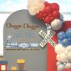 Capiont Chugga Chugga Two Two Decal -Train Theme Birthday Party Decorations Sticker, 2nd Train Birthday Decorations for Boys,Balloon Arch Decor view 3