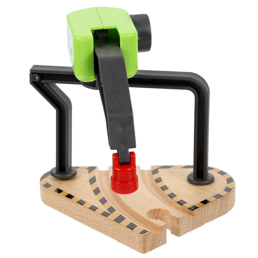 SUPVOX Curved Track Tower Toy Musical Crane Train Toys for Boys and Girls Locomotive Train Construction Safe Material Decorative Crane