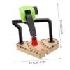 SUPVOX Curved Track Tower Toy Musical Crane Train Toys for Boys and Girls Locomotive Train Construction Safe Material Decorative Crane view 2