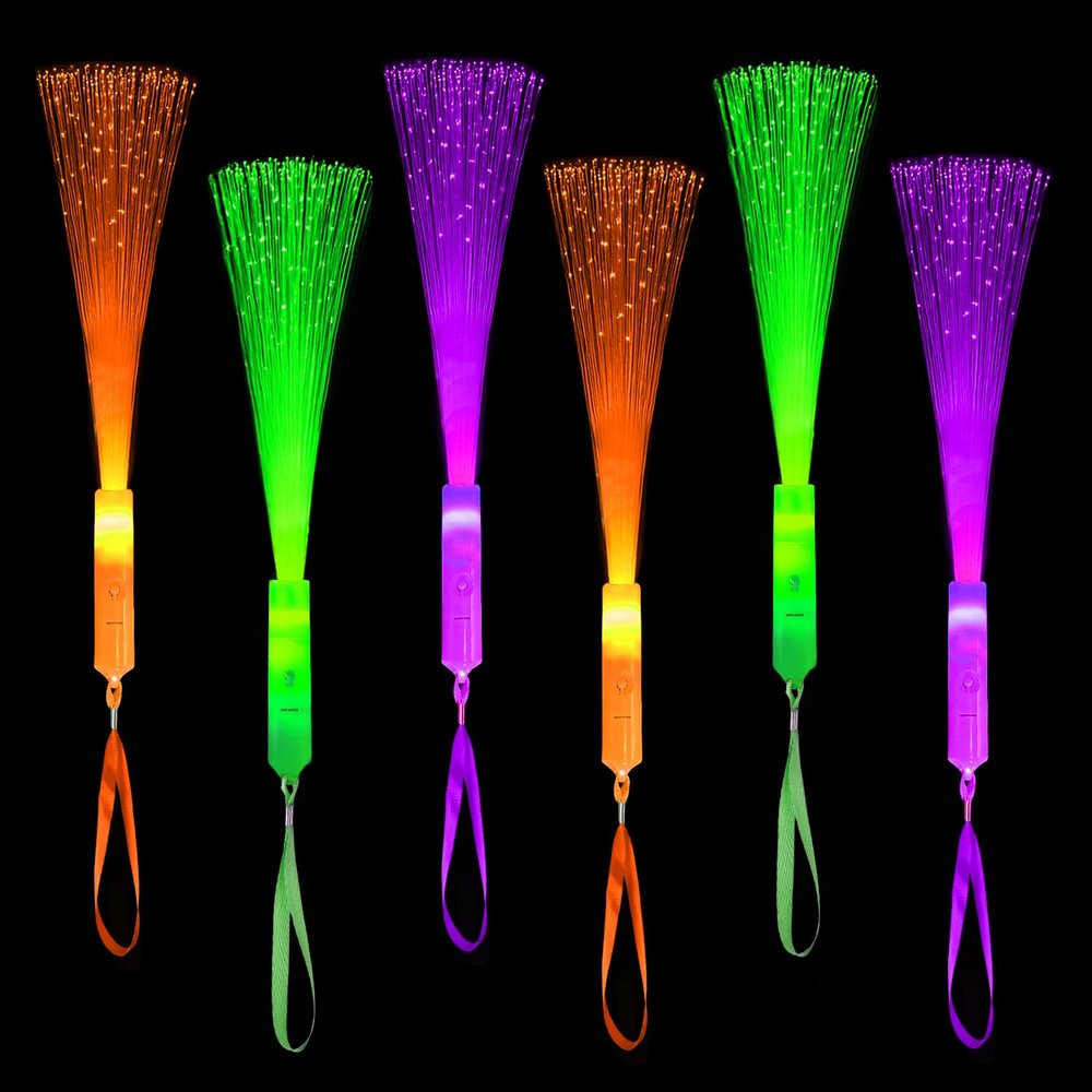 Halloween Glow Sticks Party Favors for Kids Bulk, 24 Pack Light Up Toys