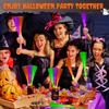 Halloween Glow Sticks Party Favors for Kids Bulk, 24 Pack Light Up Toys view 3