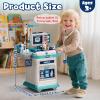 Lehoo Castle Doctor Kit for Toddlers 3-5, Kids Doctors Play Set, Mobile Cart with Lights and Sound, Pretend Play Stethoscope Toys for Girls 3 4 5 Years Old view 2