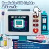 Lehoo Castle Doctor Kit for Toddlers 3-5, Kids Doctors Play Set, Mobile Cart with Lights and Sound, Pretend Play Stethoscope Toys for Girls 3 4 5 Years Old view 3