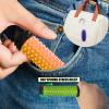 2Pcs Upgrade Little Pain Ouchies Pain Stim Fidget, 3D Printed Fidget Toys Anxiety Relief Items, Rotatable Grippie Stim Keychain, Stim Toys for Autistic Adults, Hard Spiky Sensory Toys, Novelty Gifts view 3