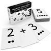 Attractivia Magnetic Number Flash Cards - Large 0-25 Math Cards, Early Addition and Subtraction, Multiplication, Division and Symbols, for Classroom Teachers, Homeschool, Toddlers, Kids and Adults view 1