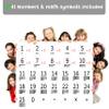 Attractivia Magnetic Number Flash Cards - Large 0-25 Math Cards, Early Addition and Subtraction, Multiplication, Division and Symbols, for Classroom Teachers, Homeschool, Toddlers, Kids and Adults view 4