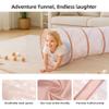 CAPAKIDDO Play Tunnel for Toddlers, 69" x 18" Kids Crawl Tunnel Toy with Breathable Mesh, Pop Up Baby Tunnel Indoor Outdoor for Boys Girls & Pets, Foldable Gift for Birthday Christmas view 3