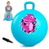 EVERICH TOY Hopper Ball for Kids 4-8, 18In Dinosaur Hoppity Hop Ball, Sit On Bouncy Balls with Handle, Indoor Outdoor Easter Basket Stuffers Hopping Toys Gifts for Boys Girls view 1