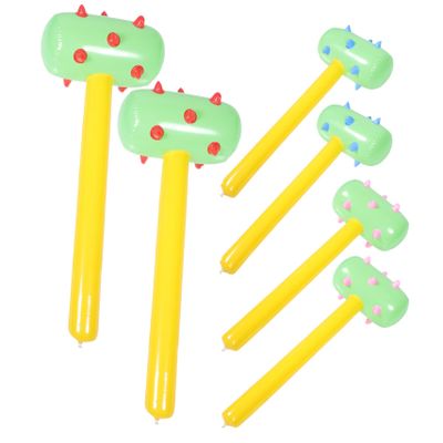 YARNOW 6pcs Inflatable Hammers for Boys and Girls Colorful Pvc Party Props Fun Birthday Decorations for Home Decor and Tropical Events Safe for Play