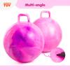EVERICH TOY Hopper Ball for Kids, 18-Inch Sit On Bouncy Ball with Handle, Purple Pink Clouds Girls Toys - Fun Indoor Active Play, Inflatable Balance Toy, Great Birthday Gifts for 4 5 6 7 8 Years Old view 4