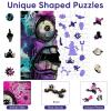 Ruikiyart Wooden Puzzles for Adults, Halloween Puzzle Abstract Art view 4