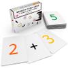 Attractivia Magnetic Number Flash Cards - Large 0-25 Math Cards, Early Addition and Subtraction, Multiplication, Division and Symbols, for Classroom Teachers, Homeschool, Toddlers, Kids and Adults view 1