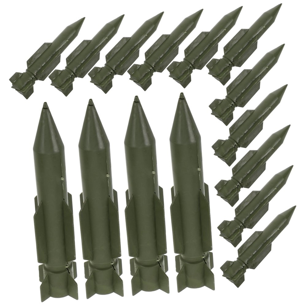 Toddmomy 20pcs Educational Space Rocket Toy Realistic Rocket Launcher for Boy Girl Science Exploration and Pretend and Girls
