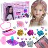 AOSITE Hair Gem Stamper, Girls Hair Bedazzler Kit with Hair Glitter Patch, 10 Pack Hair Jewel Stamper for Girls Toy, Hair Design Art Crafts Gift for Ages 6-12, Reusable Hair Styling Tool view 1