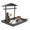 HEALLILY 1 Set Decorative Sand Table Zen Garden Kit Mini Zen Garden Meditation Accessories Meditation Kit Decoration Meditation Adornment Zen Sandbox Ornament Sand Table Ornament Resin view 1