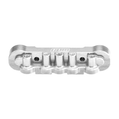 GPM 7075 Alloy Front Lower Suspension Mount for 1/8 Kraton 6S Exb 4X4 RTR Brushless Speed Truck-Ara8708V6 (Silver)