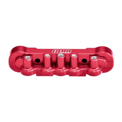 GPM 7075 Alloy Front Lower Suspension Mount for 1/8 Kraton 6S Exb 4X4 RTR Brushless Speed Truck-Ara8708V6 (Red)