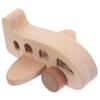CIMAXIC Wooden Airplane Toy Baby Airplane Travel Infant Toys for Boys and Girls view 1