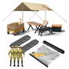 1:12 Outdoor Camping Set for RC Car DIY Modification Scene Decoration, 13Pcs Mini Figures for RC Vehicles Crawler Trucks Accessories view 1