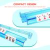 AzulHome 4 PCs Mah Jongg All-in-One Tile Rack & Pusher, Acrylic Mahjong Rack and Pusher Combo, Modern American Majiang Tile Racks Set of 4 (Multi-Color) view 4