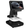 1500X Magnification Digital Microscope, 5 Inch Digital Microscope, 10-1500x Magnification Camera, with 8 Adjustable LED Lights, 32GB, for Kids and Adults for Coin,Stamps,Plants,Soldering view 1