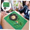 Ciieeo Roulette Wheel Set Table Cover Chips Russian Poker Wheel for Party Game view 4
