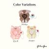 Animal Hoodie & Whip Headband Set for 3.9 inches (10 cm) Yellow view 4
