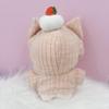 Animal Hoodie & Whip Headband Set for 3.9 inches (10 cm) Pink view 3