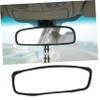 Alipis Rearview Mirror Protector Frame Car Interior Rearview Mirror Guard Cover Compatible for 3/y y view 2